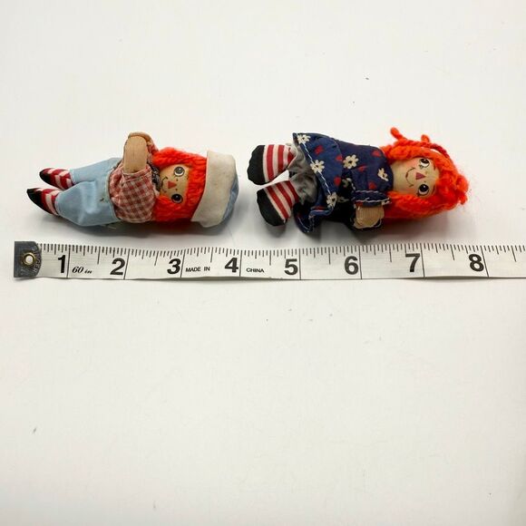 Vintage 1978 Raggedy Ann and Andy Pencil Hugger Collectibles - Picture 6 of 6